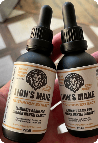 Lion's Mane bottles